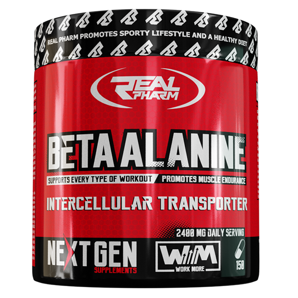 Real Pharm Beta Alanine Beta Alanina 1100 mg 150caps