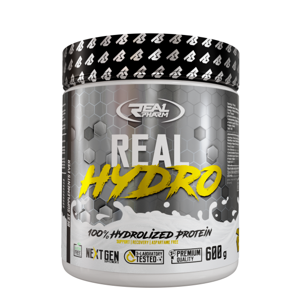 Real Pharm Hydro Hydrolizat Białka 600g - Vanilla Berry