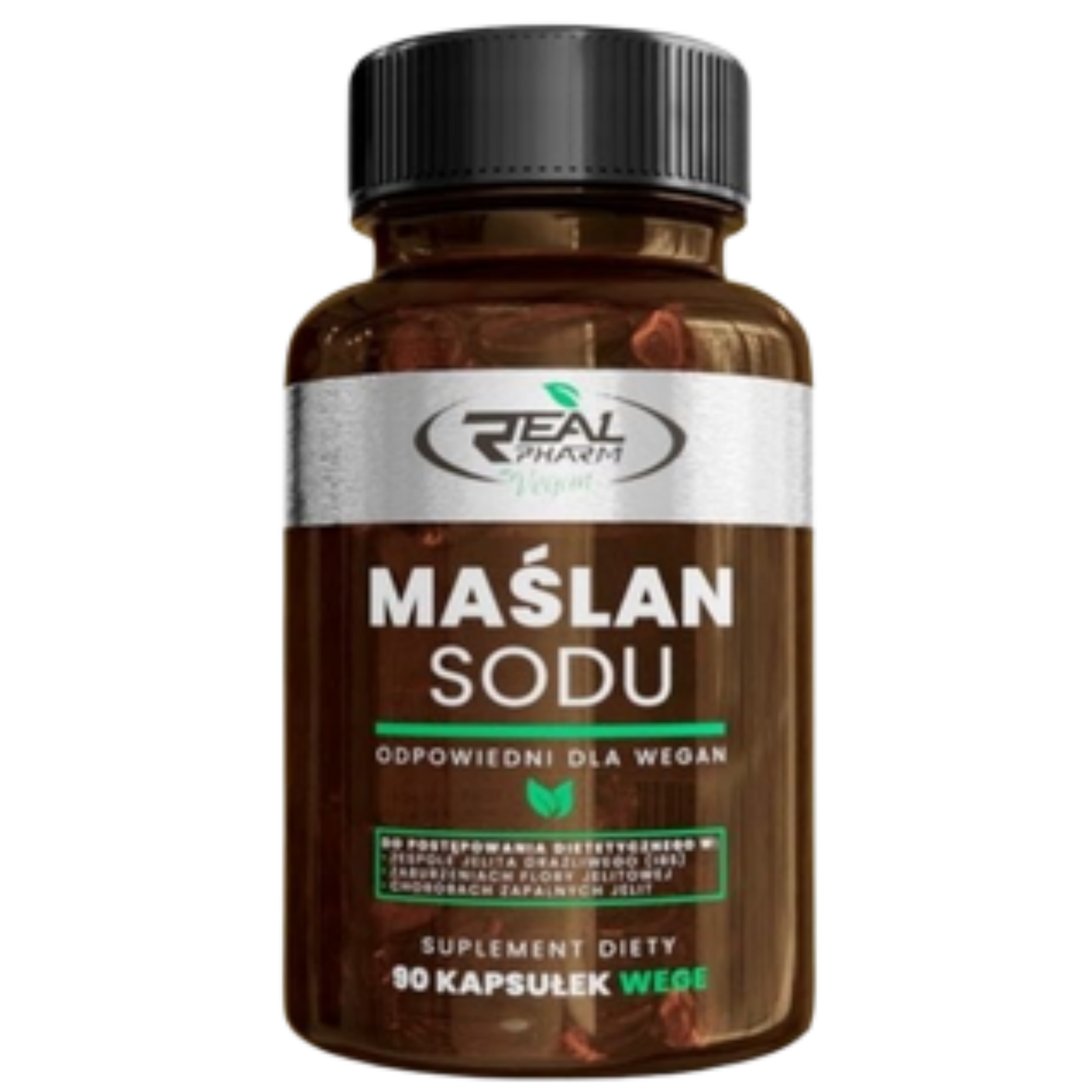 Real Pharm Maślan Sodu Sodium Butyrate 90caps