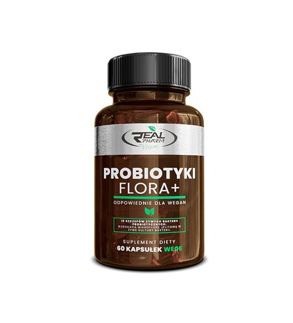 Real Pharm Probiotyki Flora+ Probiotics 60caps