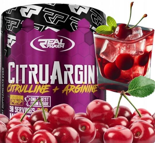 Real Pharm Citruargin 300g - Cherry - obrazek 4