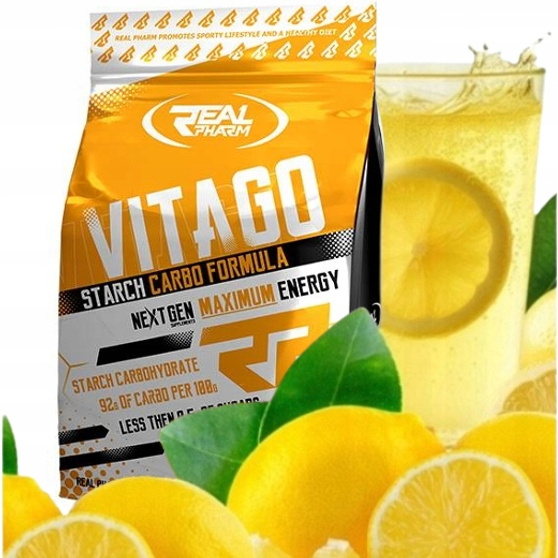Real Pharm Vita GO 1000g - Lemon - obrazek 2