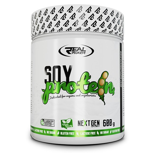 Real Pharm Soy Protein 600g - Banana