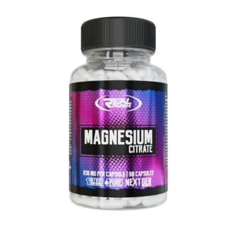 Real Pharm Magnesium Citrate Cytrynian Magnezu 90kaps