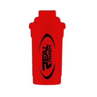 Real Pharm Shaker 600ml - Czerwony