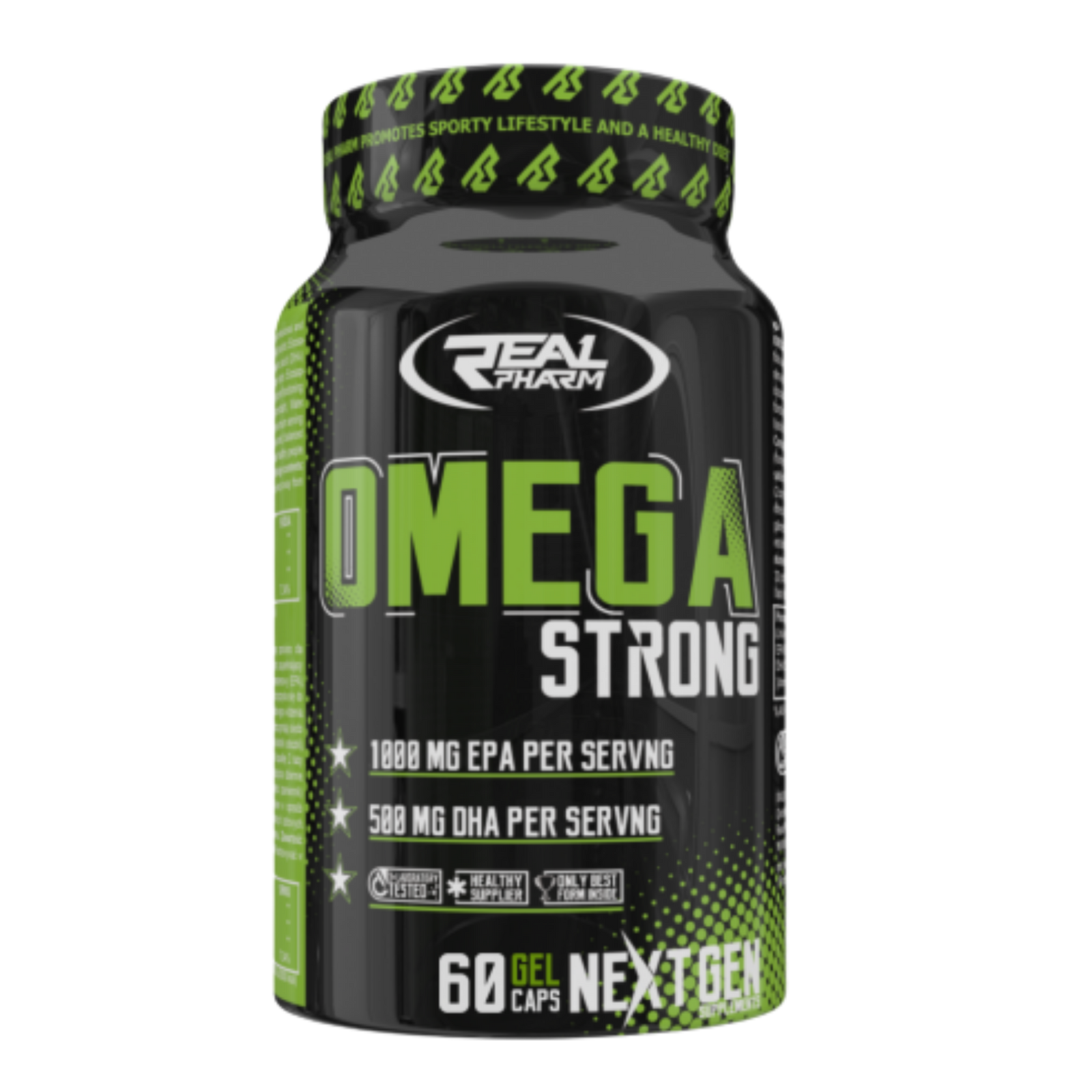 Real Pharm Omega 3 Strong - 60kaps