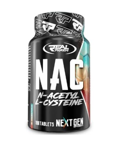 Real Pharm Nac Nacetylocysteina - 180 Tab