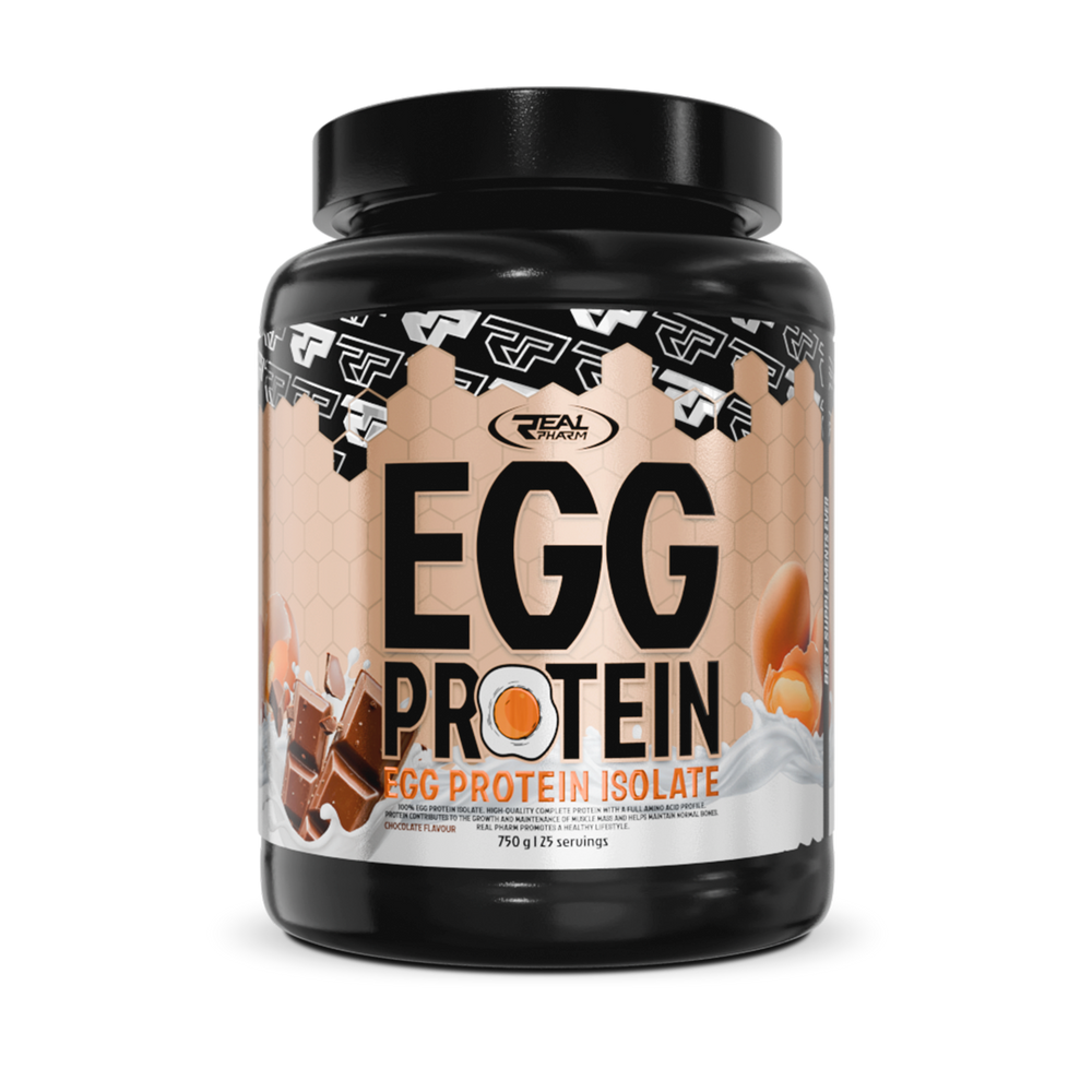 Real Pharm Egg Protein Izolat Białka Jaj 750g - Chocolate