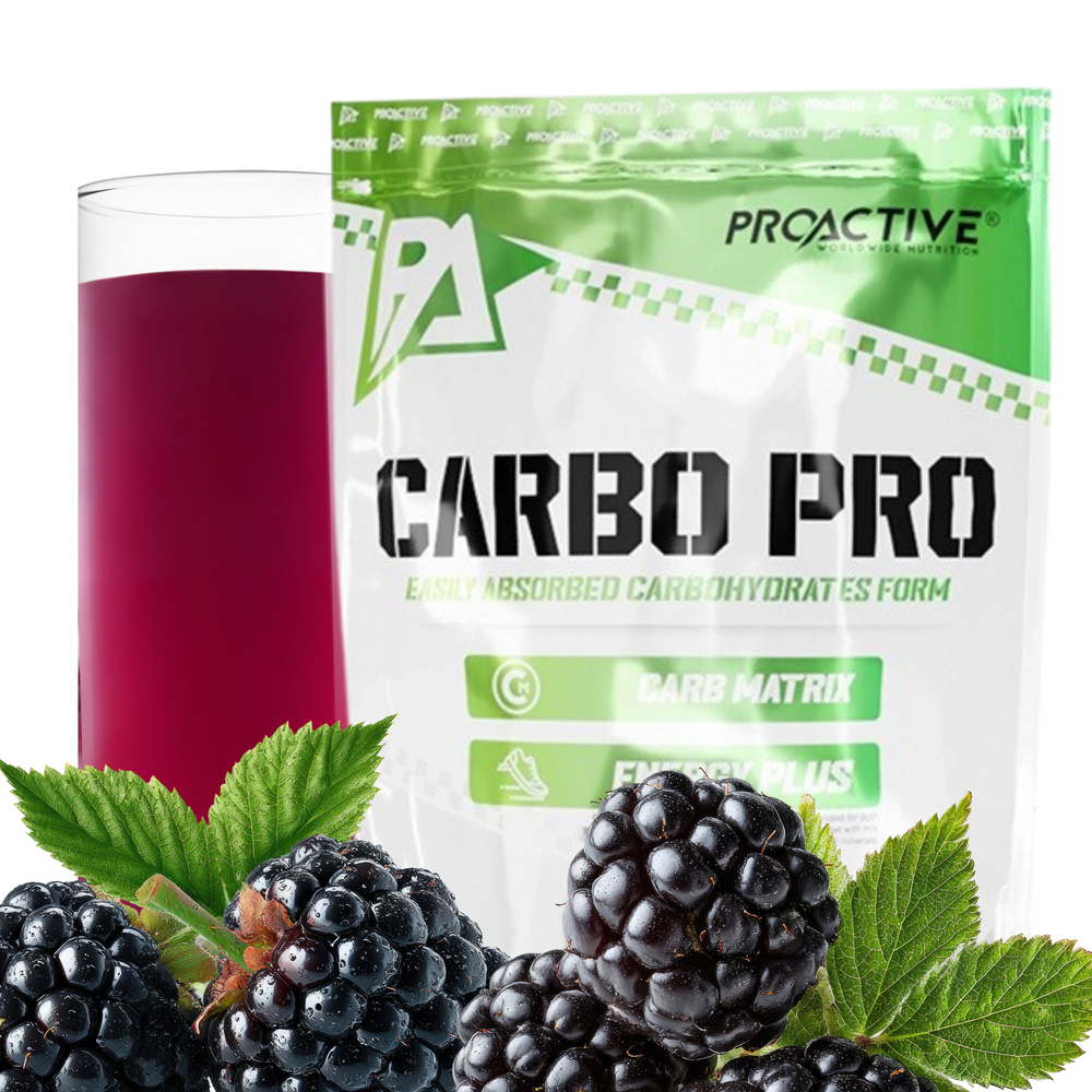Proactive Carbo Pro Węglowodany 1000g - Blue Raspberry - obrazek 2