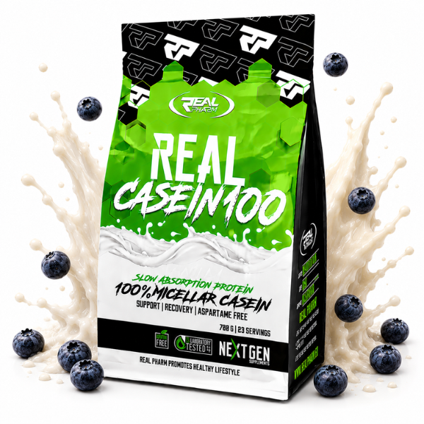 Real Pharm Real Casein 100 Kazeina 700g - Vanilla Berry