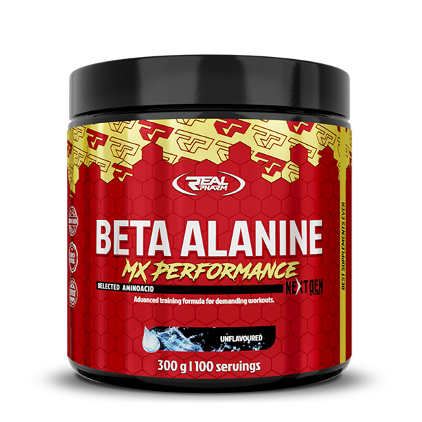 Real Pharm Beta Alanina Beta Alanine 300g - Natural