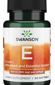Swanson Witamina E Vitamina E 400IU 60caps