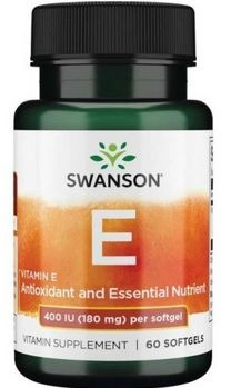 Swanson Witamina E Vitamina E 400IU 60caps
