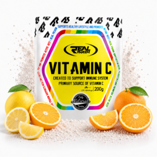Real Pharm Vitamin C Witamina C 200g - Orange-Lemon