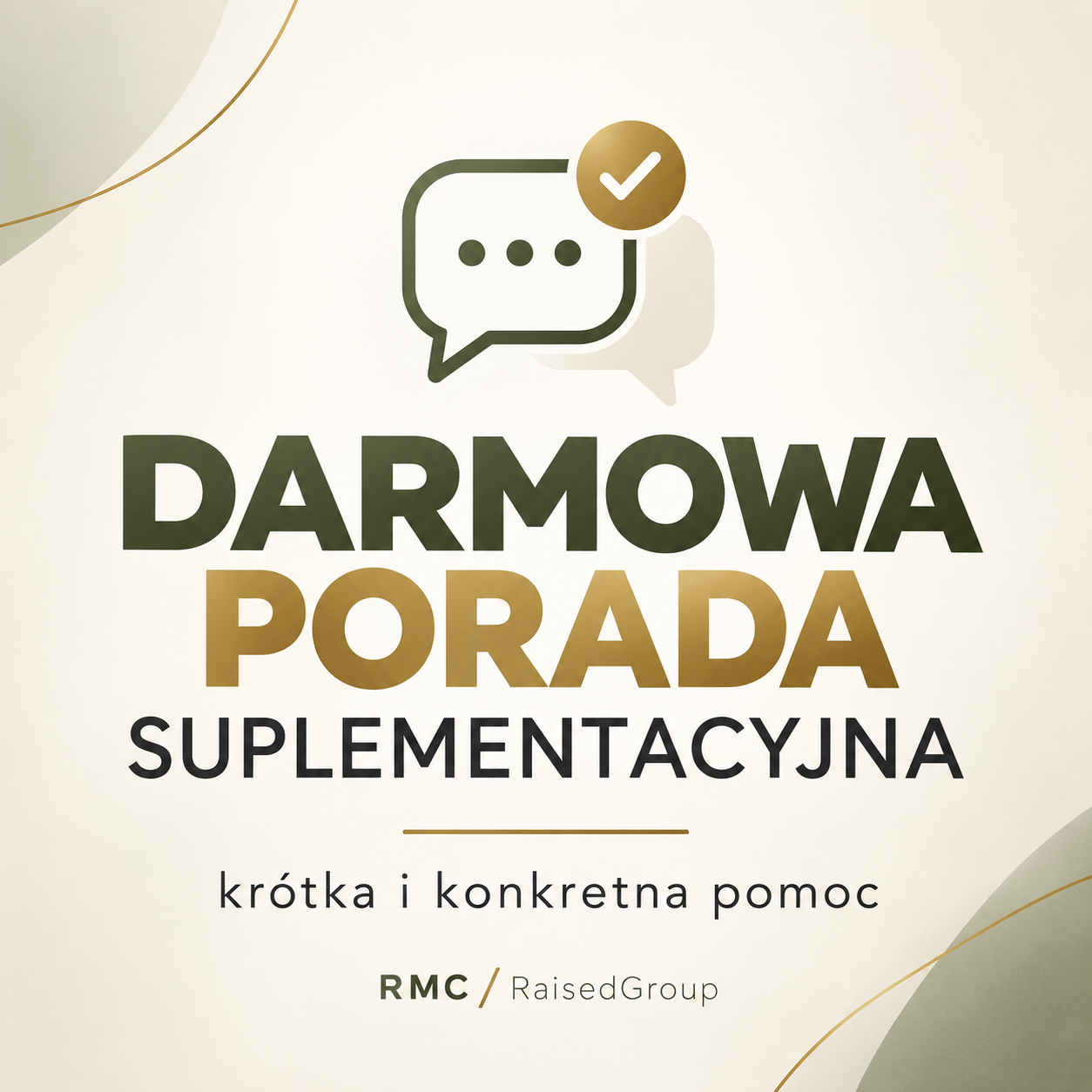 Darmowa porada suplementacyjna
