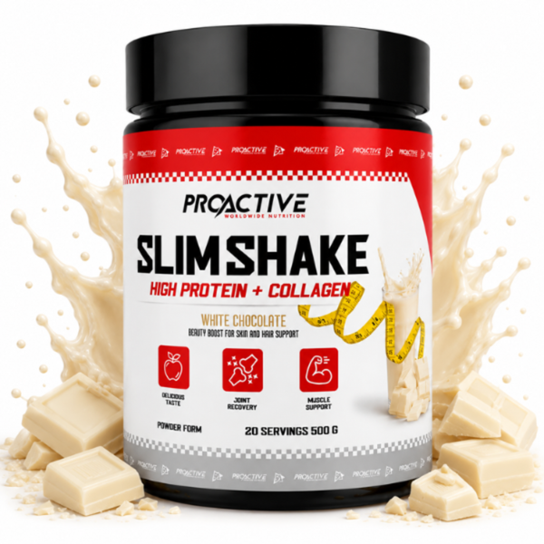 Proactive Slim Shake 500g - White Chocolate