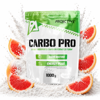 Proactive Carbo Pro Węglowodany 1000g - Grapefruit