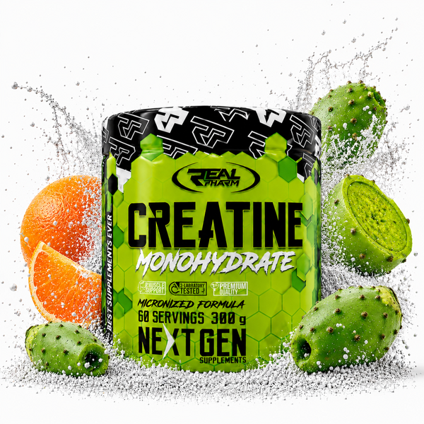 Real Pharm Creatine 300g - Orange-Cactus