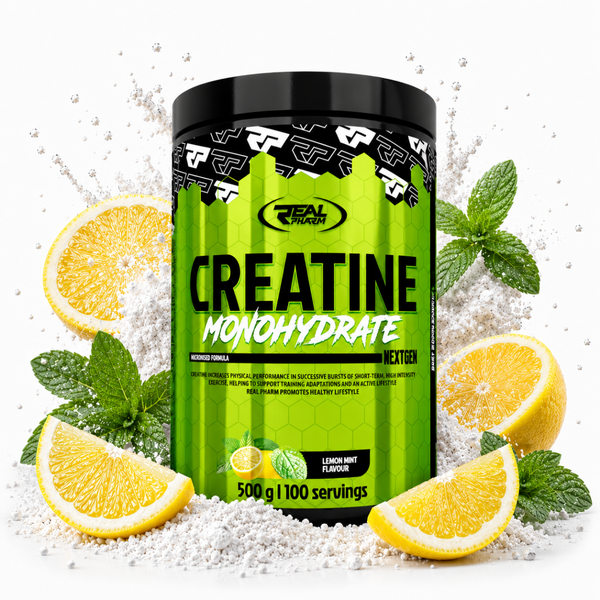 Real Pharm Creatine 500g - Lemon Mint - obrazek 3